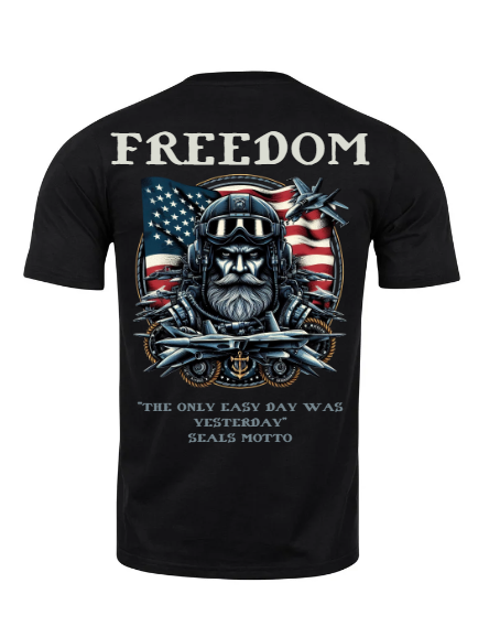 US Navy SEALS Oversized Graphic Shirt