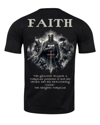 Crusader Knights Templar Oversized Graphic Shirt